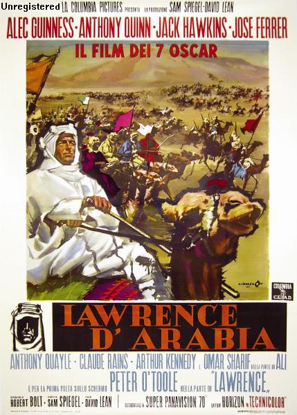 Repro 30x40cm - LAWRENCE D'ARABIE - Italienne D