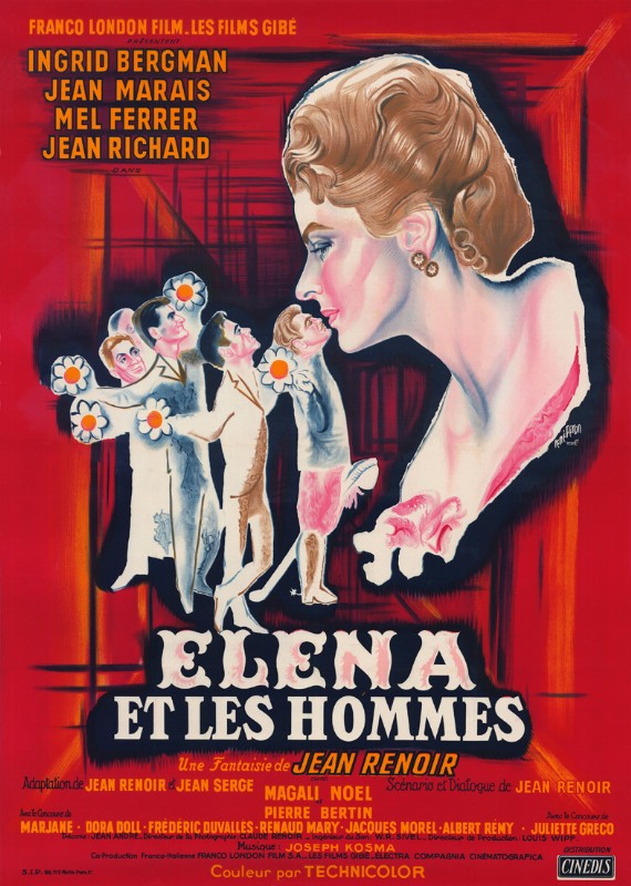 Affiche - ELENA ET LES HOMMES - 120x160cm B