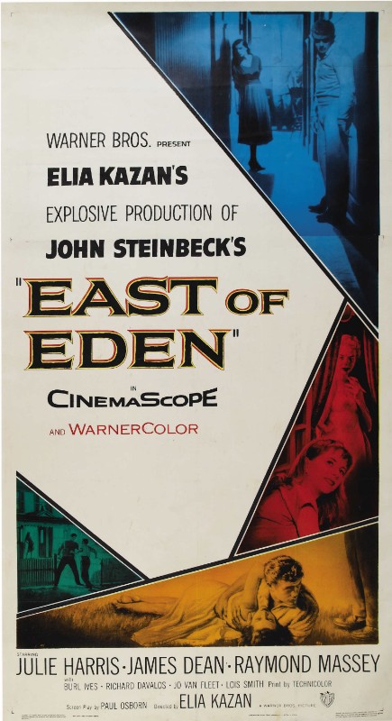 Repro 30x40cm - A L'EST D'EDEN - U.S.
