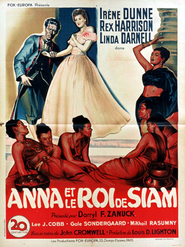 Affiche - ANNA ET LE ROI DE SIAM - 120x160cm