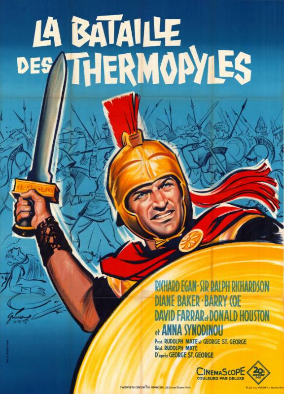 Affiche - BATAILLE DES THERMOPYLES (la) - 120x160cm