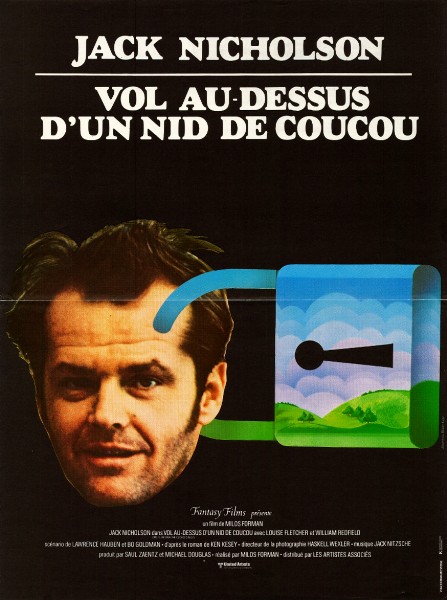 Affiche - VOL AU DESSUS D'UN NID DE COUCOU - 40x55cm