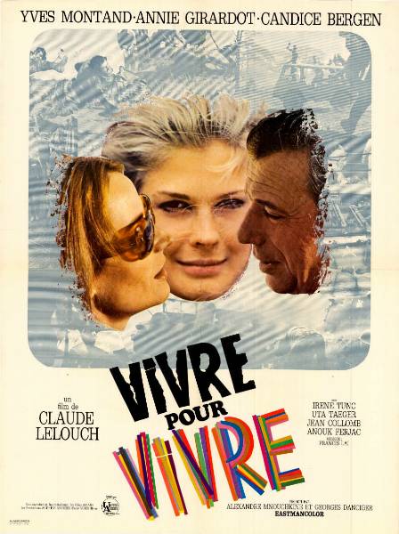 Affiche - VIVRE POUR VIVRE - 60x80cm
