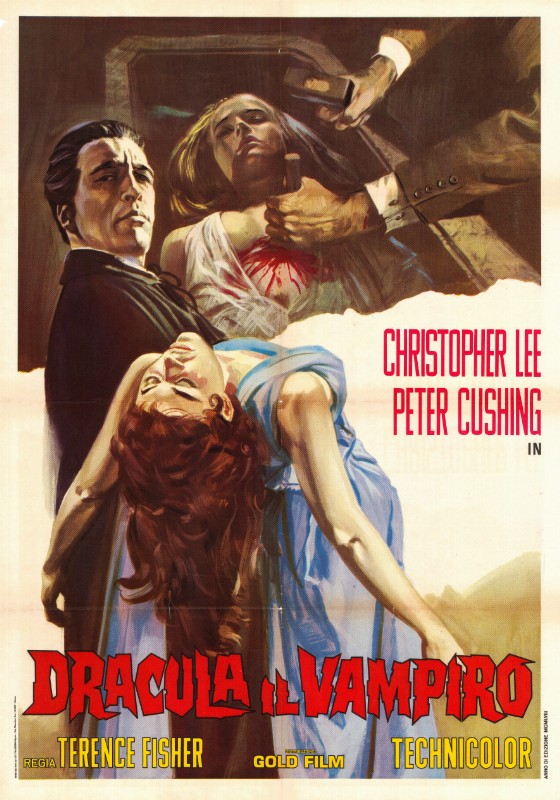 Repro 30x40cm - CAUCHEMAR DE DRACULA (le) - Italienne E