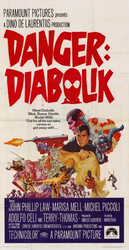 Repro 30x40cm - DANGER DIABOLIK - U.S.