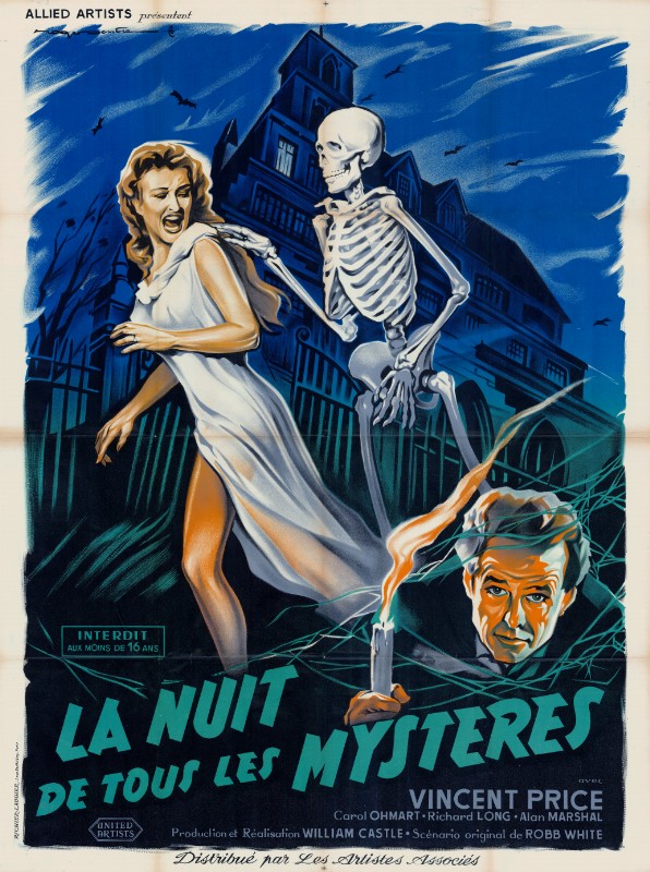 Repro 30x40cm - NUIT DE TOUS LES MYSTERES (la) - Française