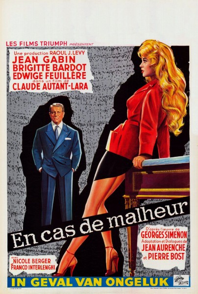 Repro 30x40cm - EN CAS DE MALHEUR - Belge