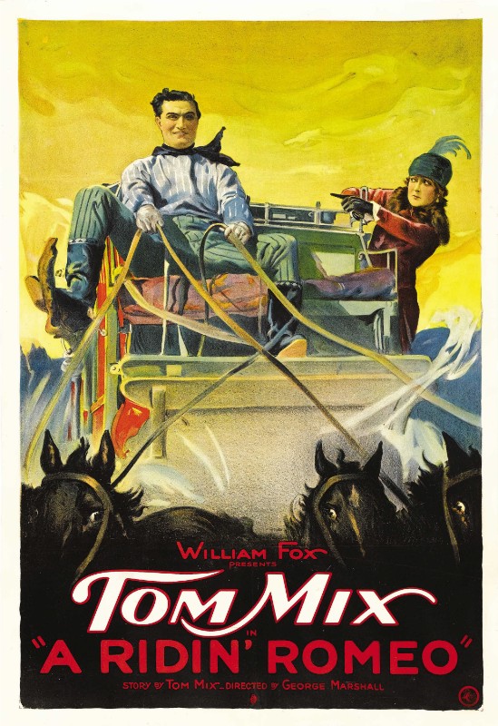 Repro 30x40cm - RIDIN' ROMEO (a) - U.S.