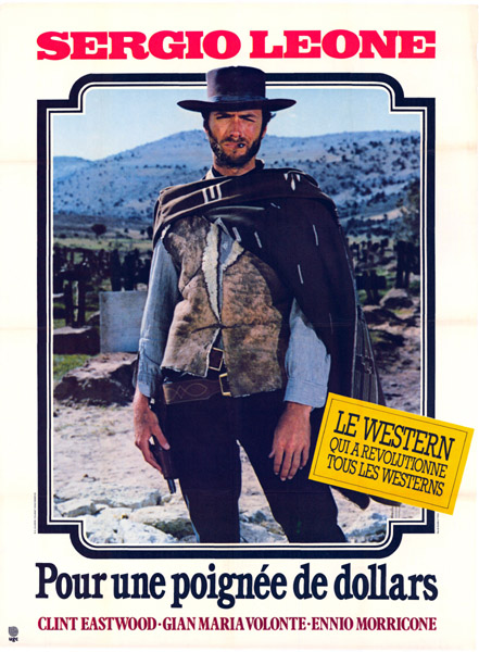 Affiche - POUR UNE POIGNEE DE $ - Ressortie 120x160cm