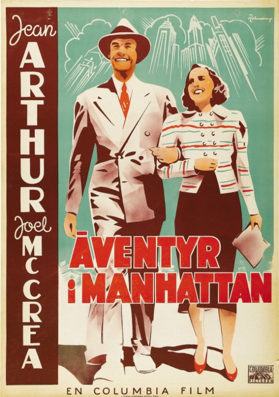 Repro 30x40cm - AVENTURE A MANHATTAN - Suédoise