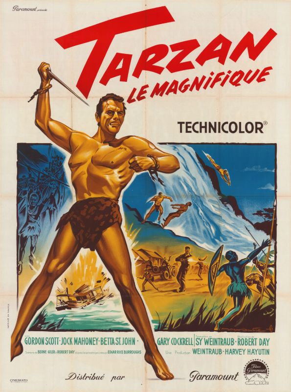 Affiche - TARZAN LE MAGNIFIQUE - 120x160cm