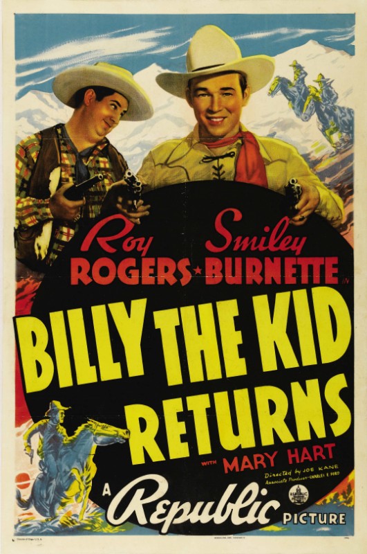 Repro 30x40cm - BILLY THE KID RETURNS - U.S.