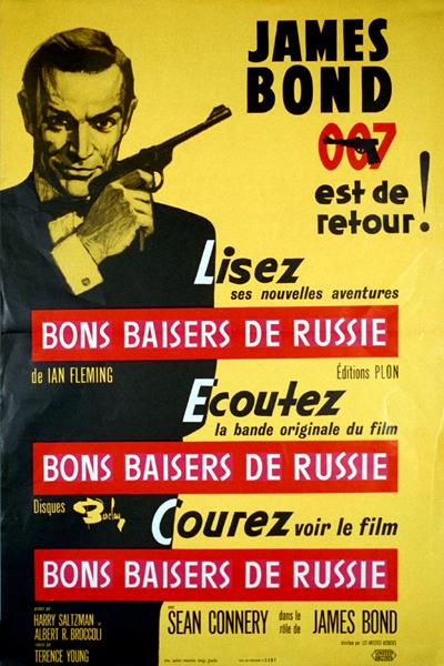 Repro 30x40cm - BONS BAISERS DE RUSSIE - Française