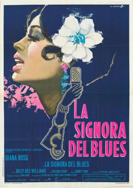 Repro 30x40cm - LADY SINGS THE BLUES - Italienne
