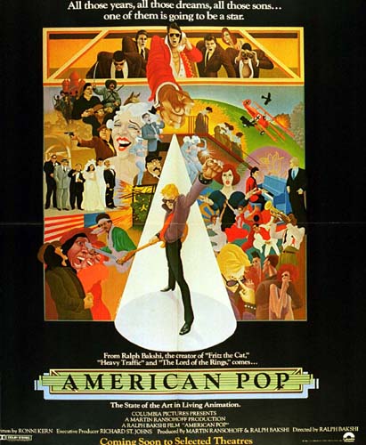 Affiche - AMERICAN POP - 40x55cm
