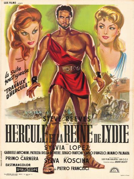 Affiche - HERCULE ET LA REINE DE LYDIE - 60x80cm