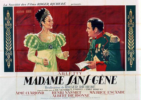 Affiche - MADAME SANS-GENE - 240x160cm