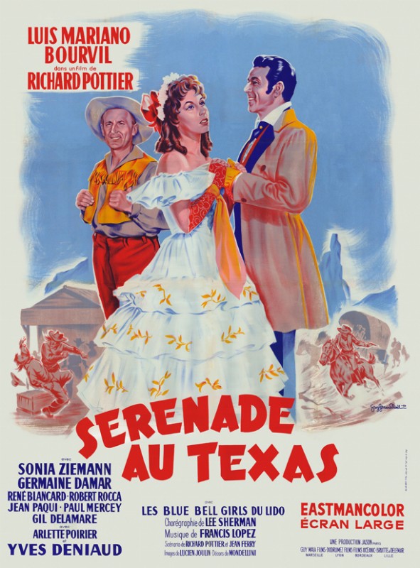 Affiche - SERENADE AU TEXAS - 120x160cm