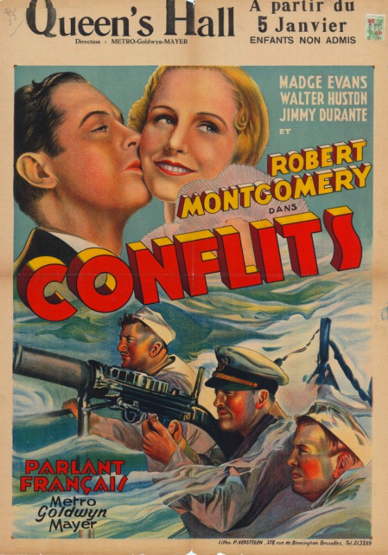 Affiche - CONFLITS - 60x80cm - BEL