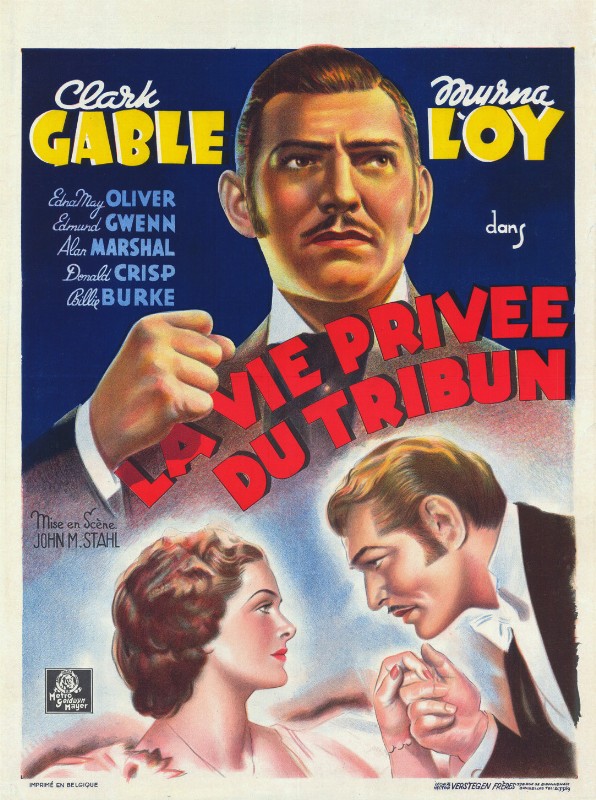 Repro 30x40cm - VIE PRIVEE DU TRIBUN (la) - Belge