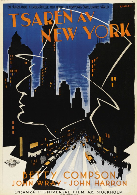 Repro 30x40cm - CZAR OF BROADWAY (the) - Suédoise