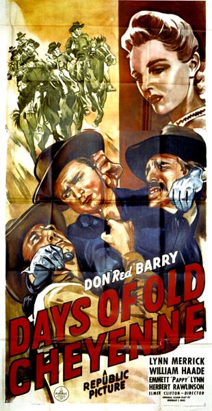 Affiche - DAYS OF OLD CHEYENNE - 100x200cm