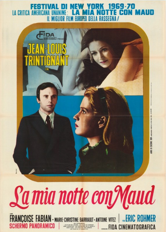 Repro 30x40cm - MA NUIT CHEZ MAUD - Italienne