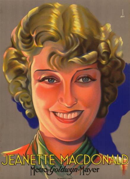 Affiche - JEANETTE MAC DONALD - 60x80cm