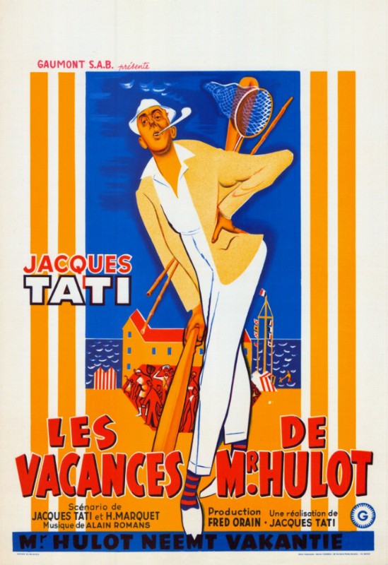 Repro 30x40cm - VACANCES DE MONSIEUR HULOT (les) - Belge