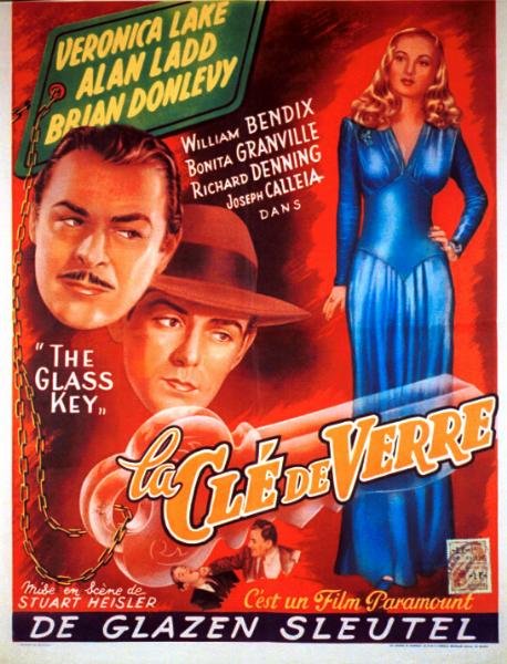 Repro 30x40cm - CLE DE VERRE (la) - Belge