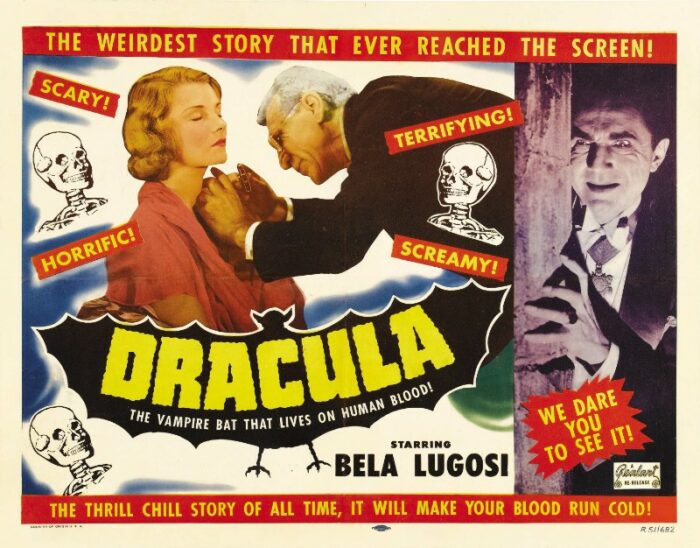 Repro 30x40cm - DRACULA - U.S. B