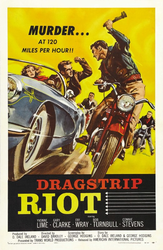 Repro 30x40cm - DRAGSTRIP RIOT - U.S.