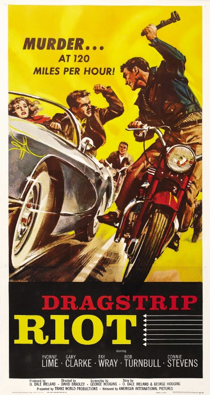 Repro 30x40cm - DRAGSTRIP RIOT - U.S. B