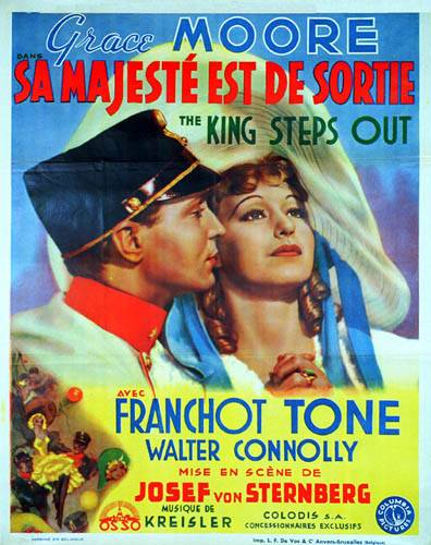 Affiche - SA MAJESTE EST DE SORTIE - 60x80cm - BEL