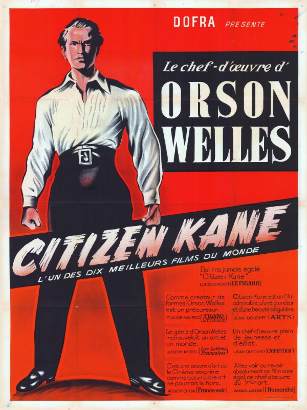 Repro 30x40cm - CITIZEN KANE - Française
