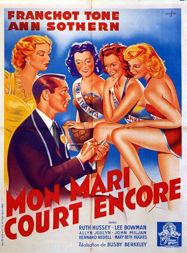 Affiche - MON MARI COURT ENCORE - 120x160cm