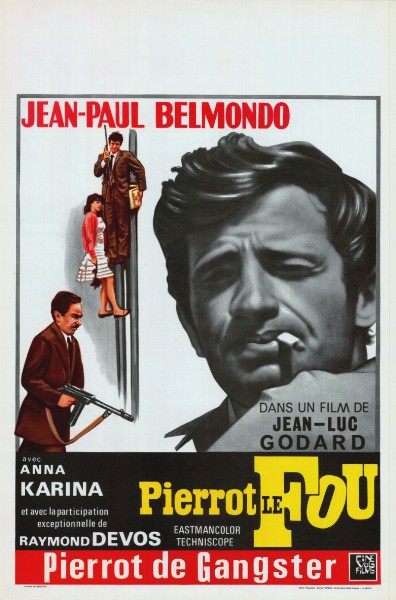 Affiche - PIERROT LE FOU - 36x56cm