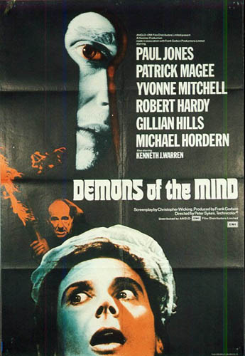 Affiche - DEMONS OF THE MIND - 70x105cm