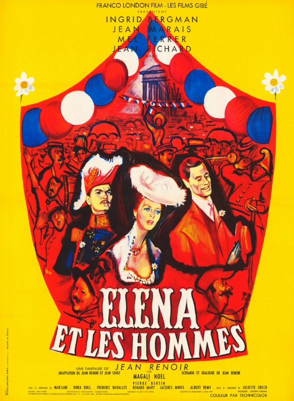 Affiche - ELENA ET LES HOMMES - 60x80cm