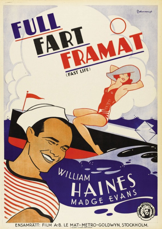 Repro 30x40cm - UNE VIE TREPIDANTE - Suédoise