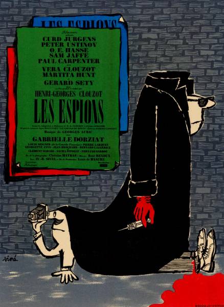 Affiche - ESPIONS (les) - 60x80cm