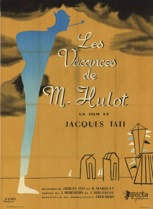 Affiche - VACANCES DE MONSIEUR HULOT (les) - Ressortie 120x160cm