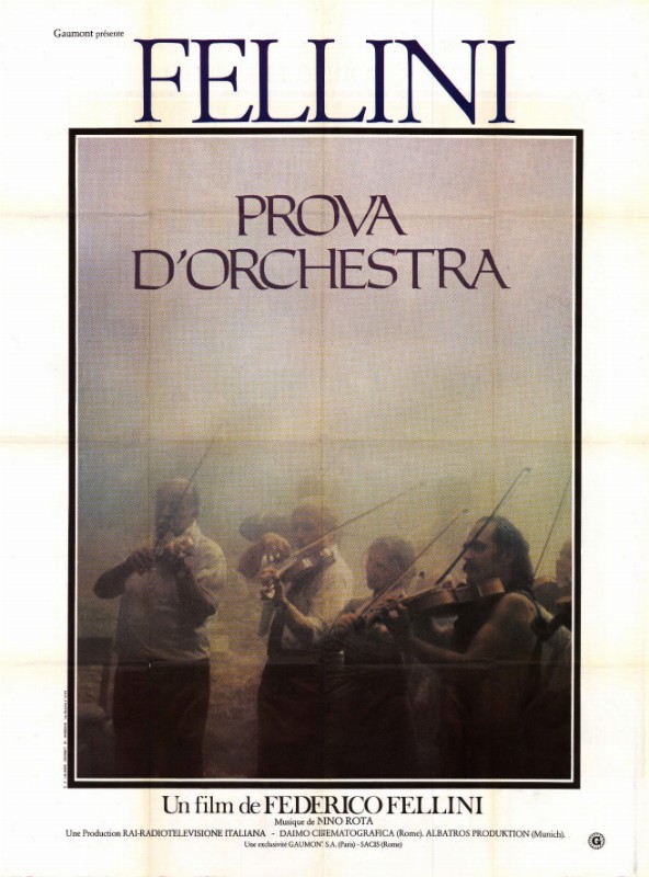 Affiche - PROVA D'ORCHESTRA - 120x160cm