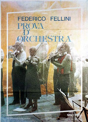 Affiche - PROVA D'ORCHESTRA - 100x140cm