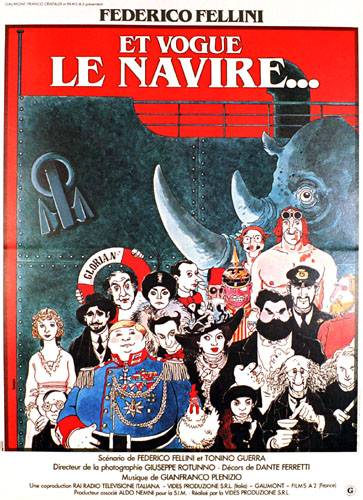 Affiche - ET VOGUE LE NAVIRE - 40x55cm