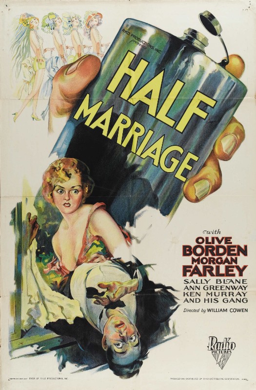 Repro 30x40cm - HALF MARRIAGE - U.S.