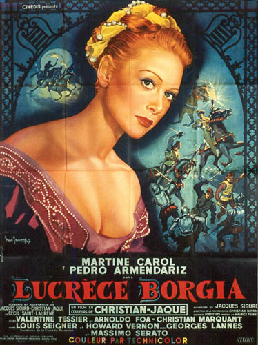 Affiche - LUCRECE BORGIA - 120x160cm