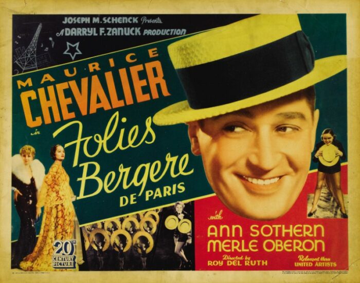 Repro 30x40cm - FOLIES BERGERES - U.S.