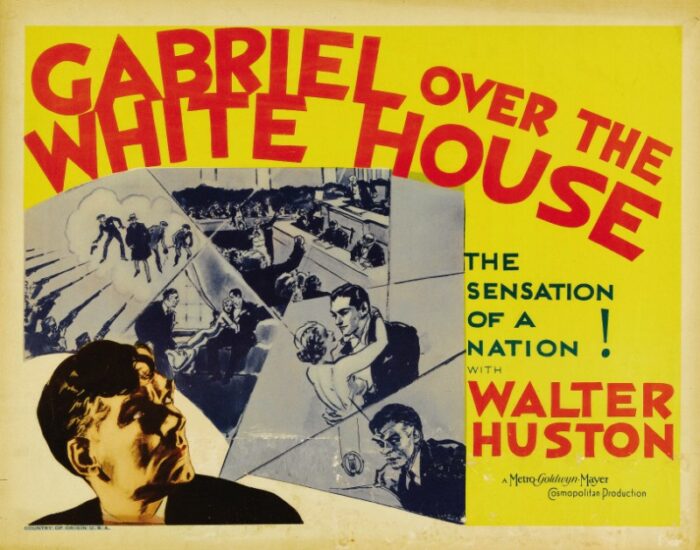 Repro 30x40cm - GABRIEL OVER THE WHITE HOUSE - U.S.