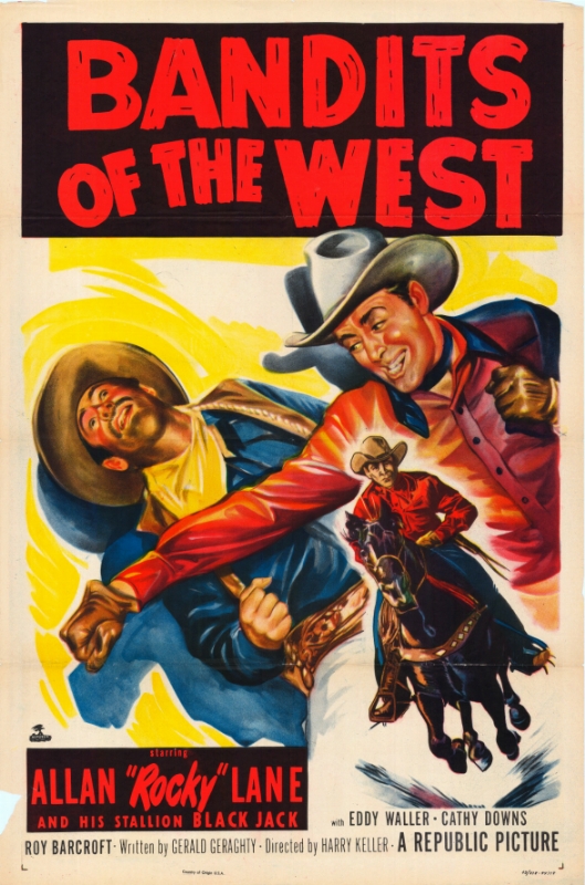 Affiche - BANDITS OF THE WEST - 70x105cm
